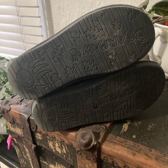 Tall gray Bearpaw Sherpa boots - Picture 5 of 8